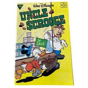 Gladstone Walt Disneys Uncle Scrooge #236 August 1989 Comic Book Bagged Boarded